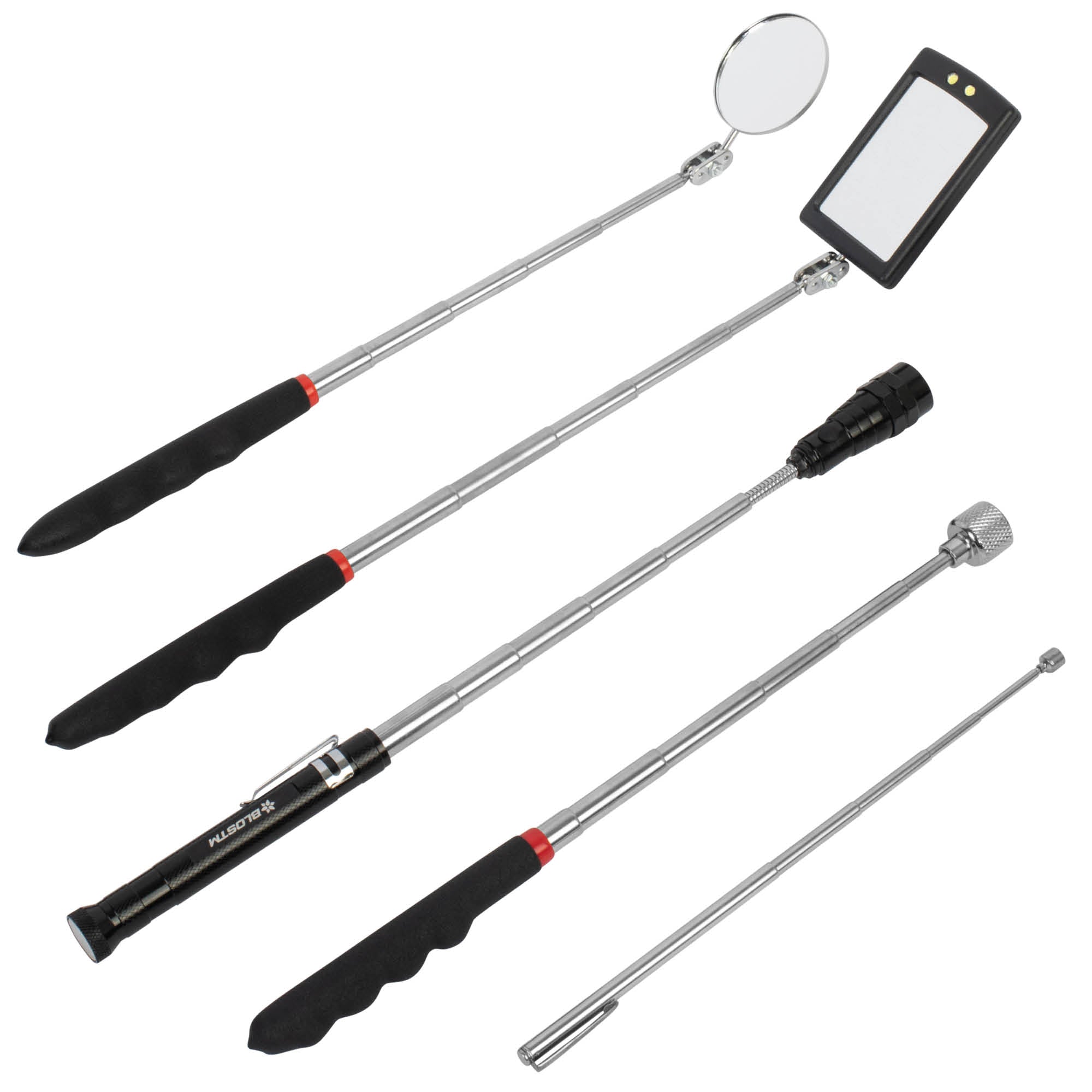 BLOSTM 5 PIECES MAGNETIC TELESCOPING PICKUP KIT