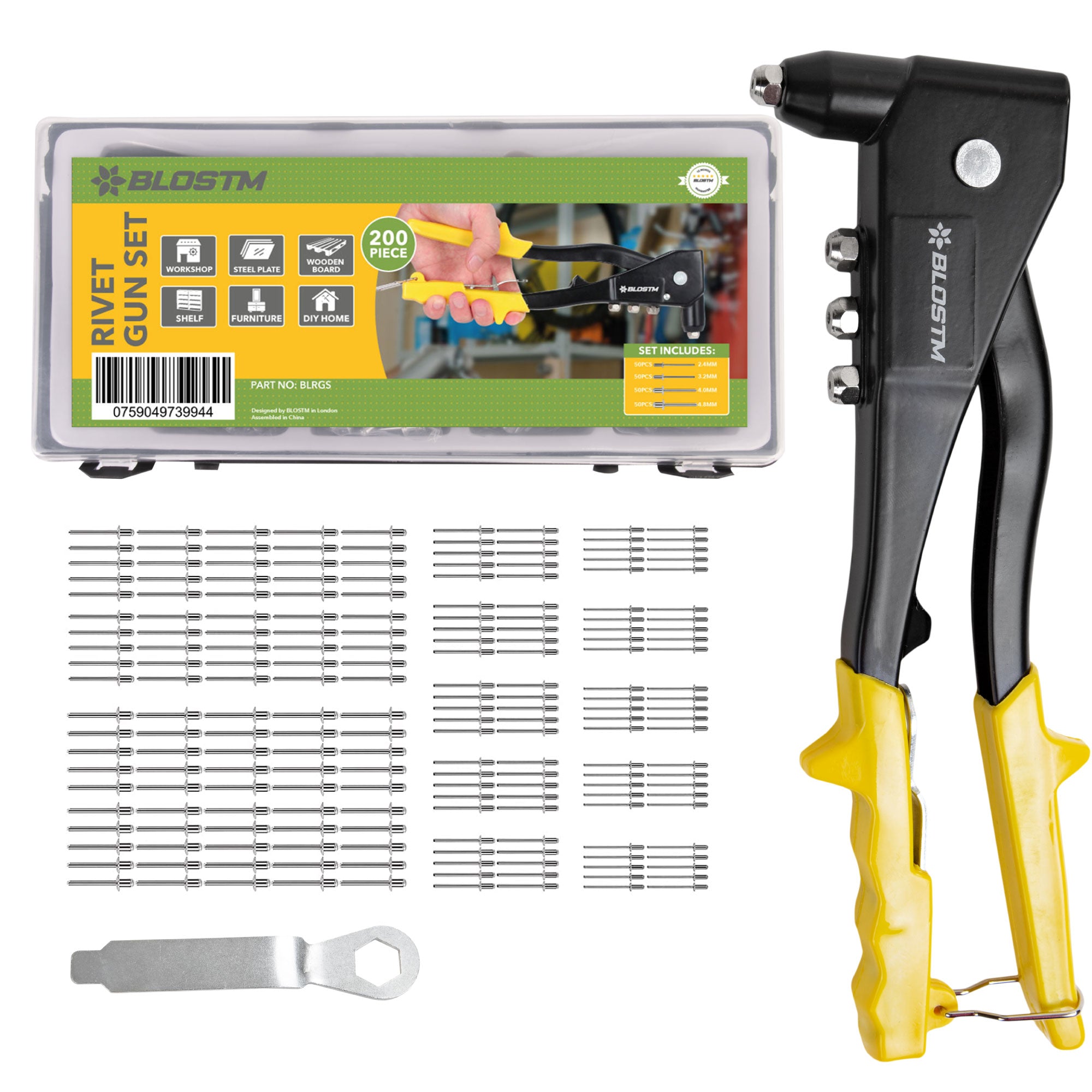 BLOSTM RIVET GUN SET