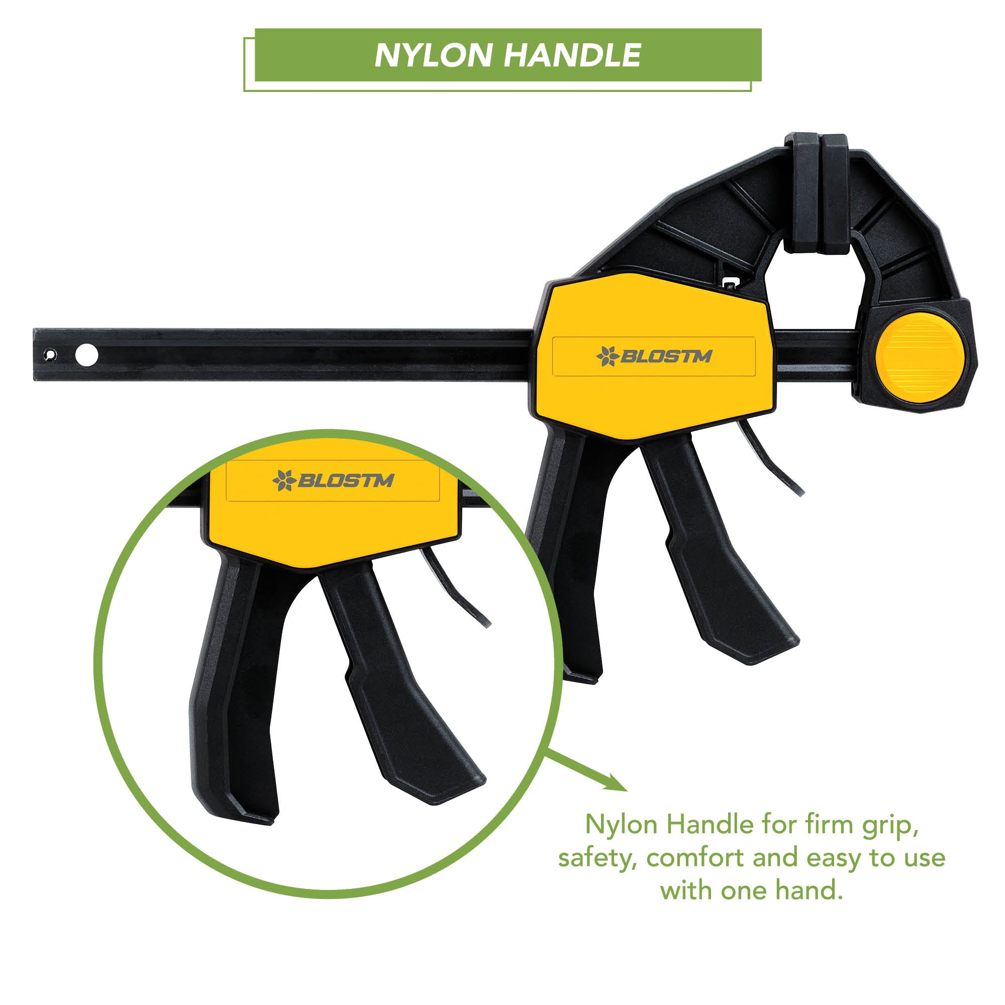 BLOSTM MINI RATCHET BAR CLAMP SET - PACK OF 2 -150MM (6")