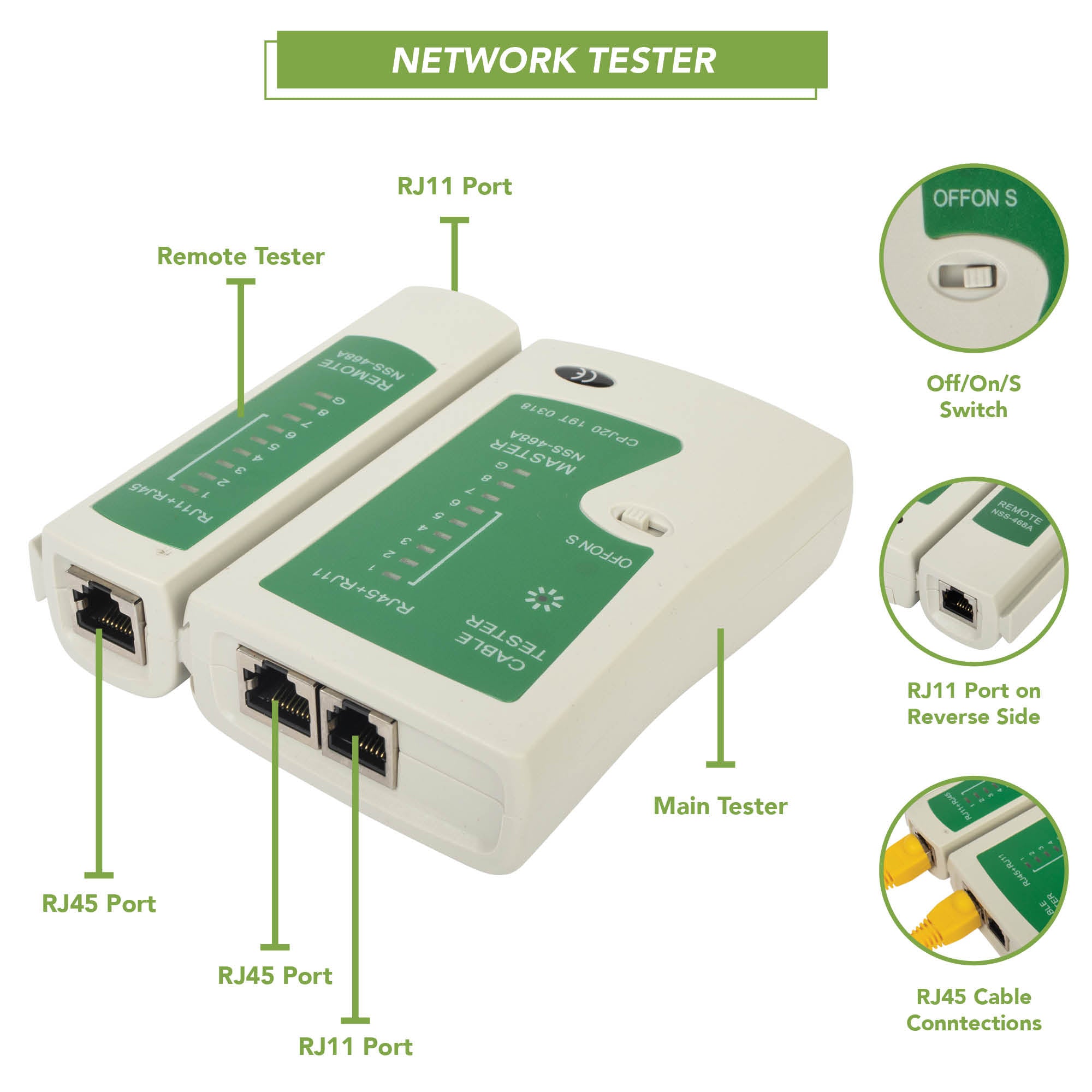 BLOSTM 9 IN 1 NETWORK REPAIR TOOL KIT