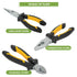 BLOSTM HEAVY DUTY PLIERS SET - 3 PCS