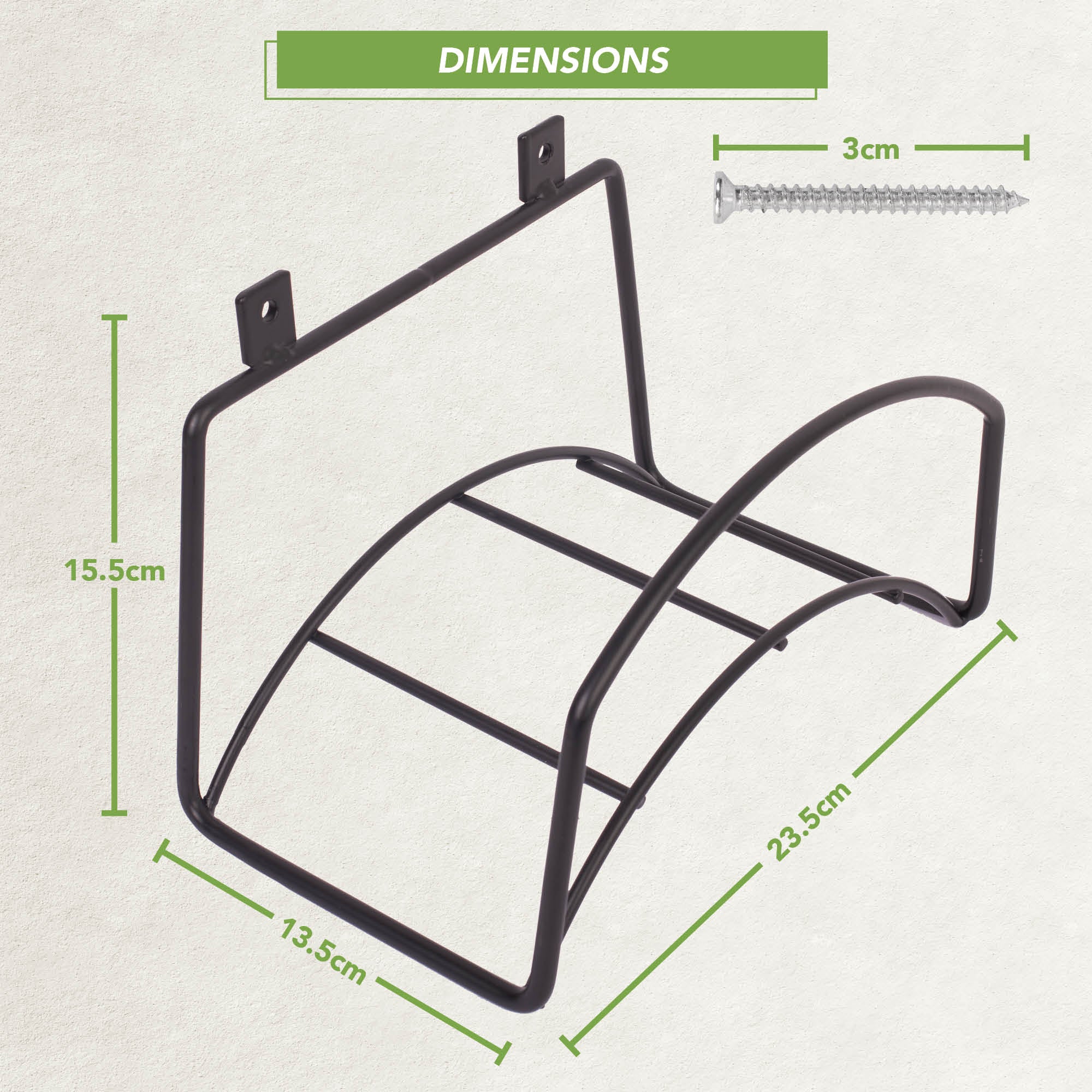 BLOSTM GARDEN HOSE HOLDER