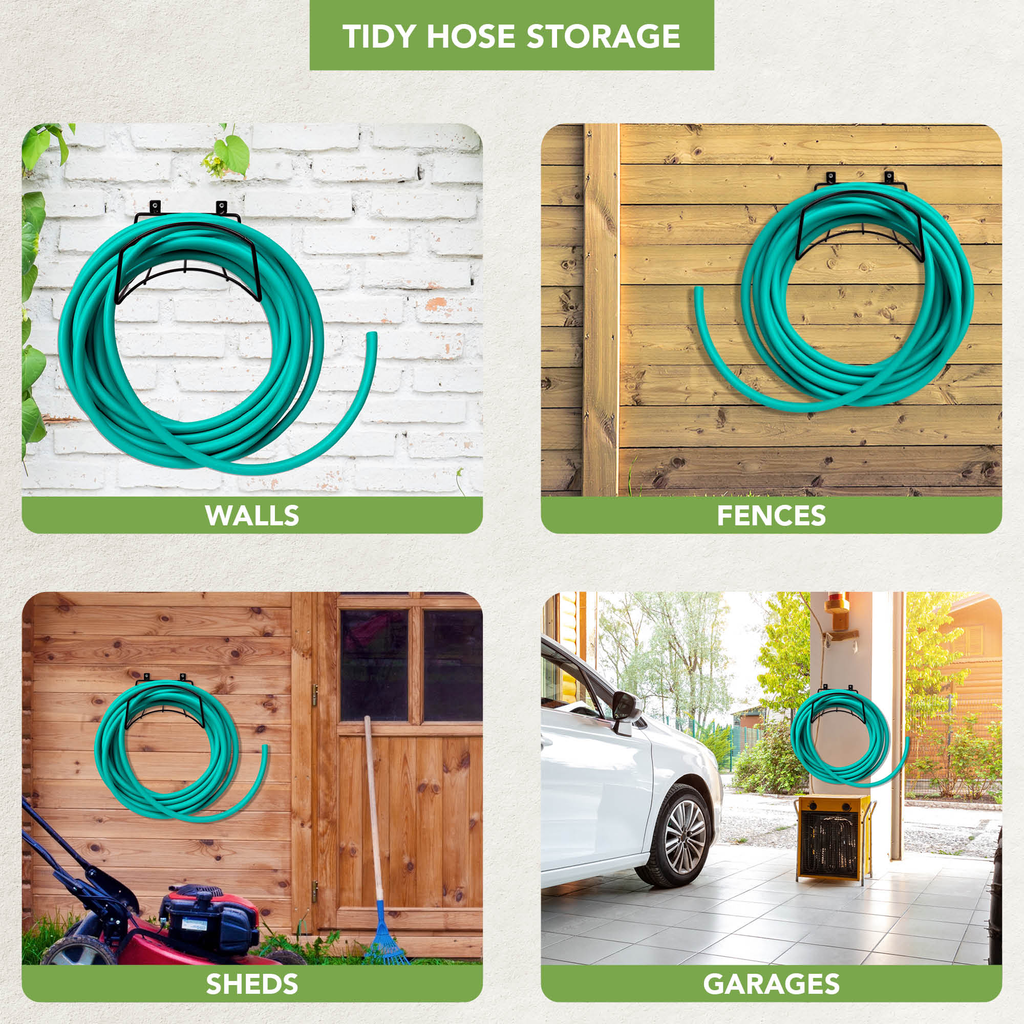 BLOSTM GARDEN HOSE HOLDER