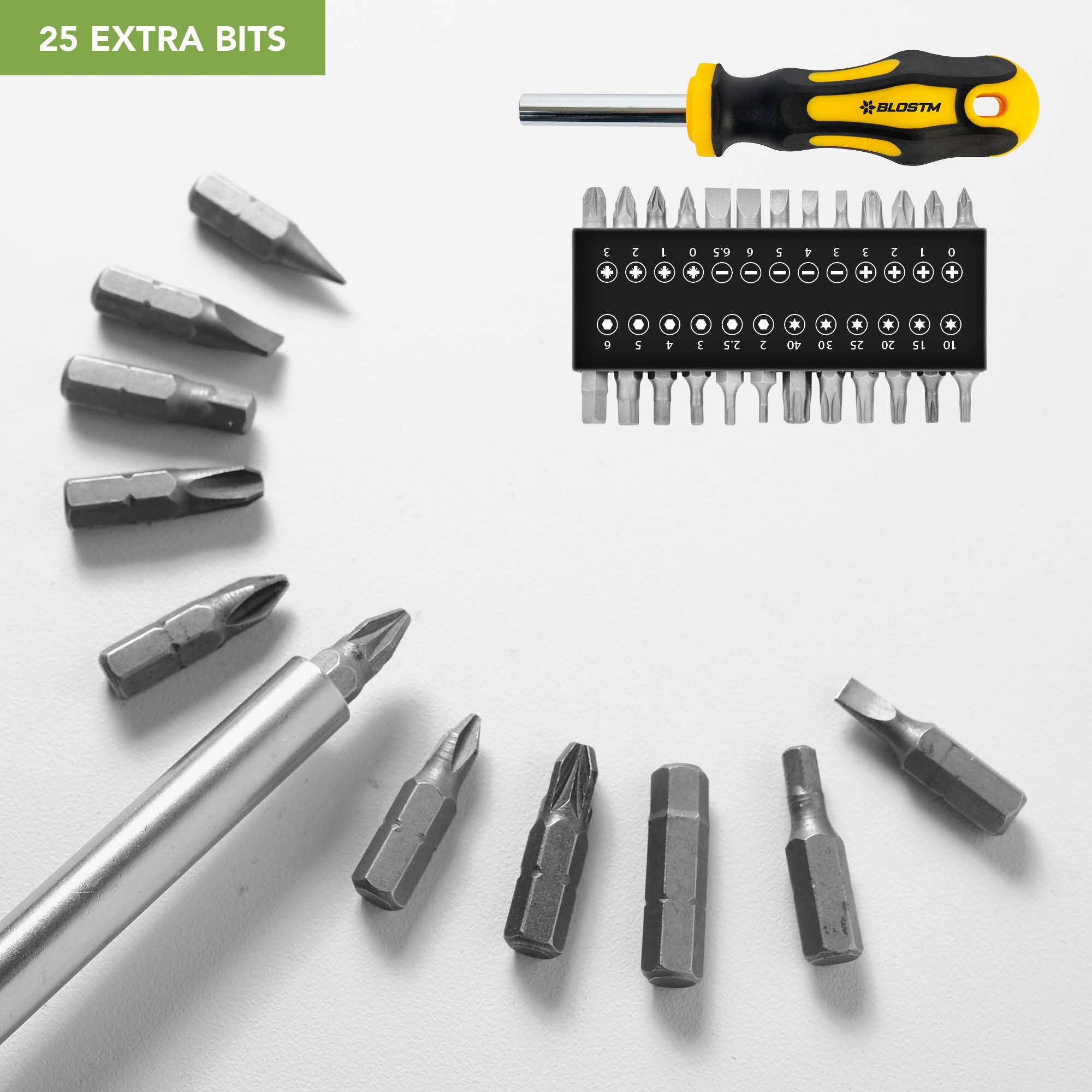 BLOSTM 42 PIECES PREMIUM SCREWDRIVER SET