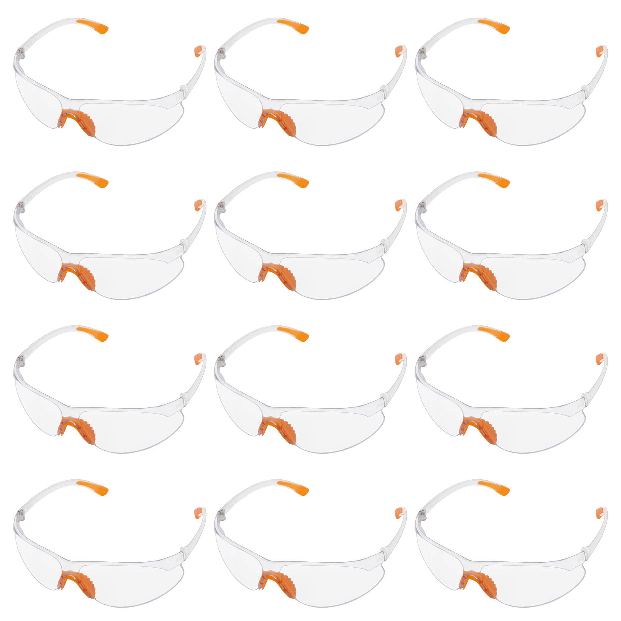 BLOSTM SAFETY GLASSES - 12 PACK