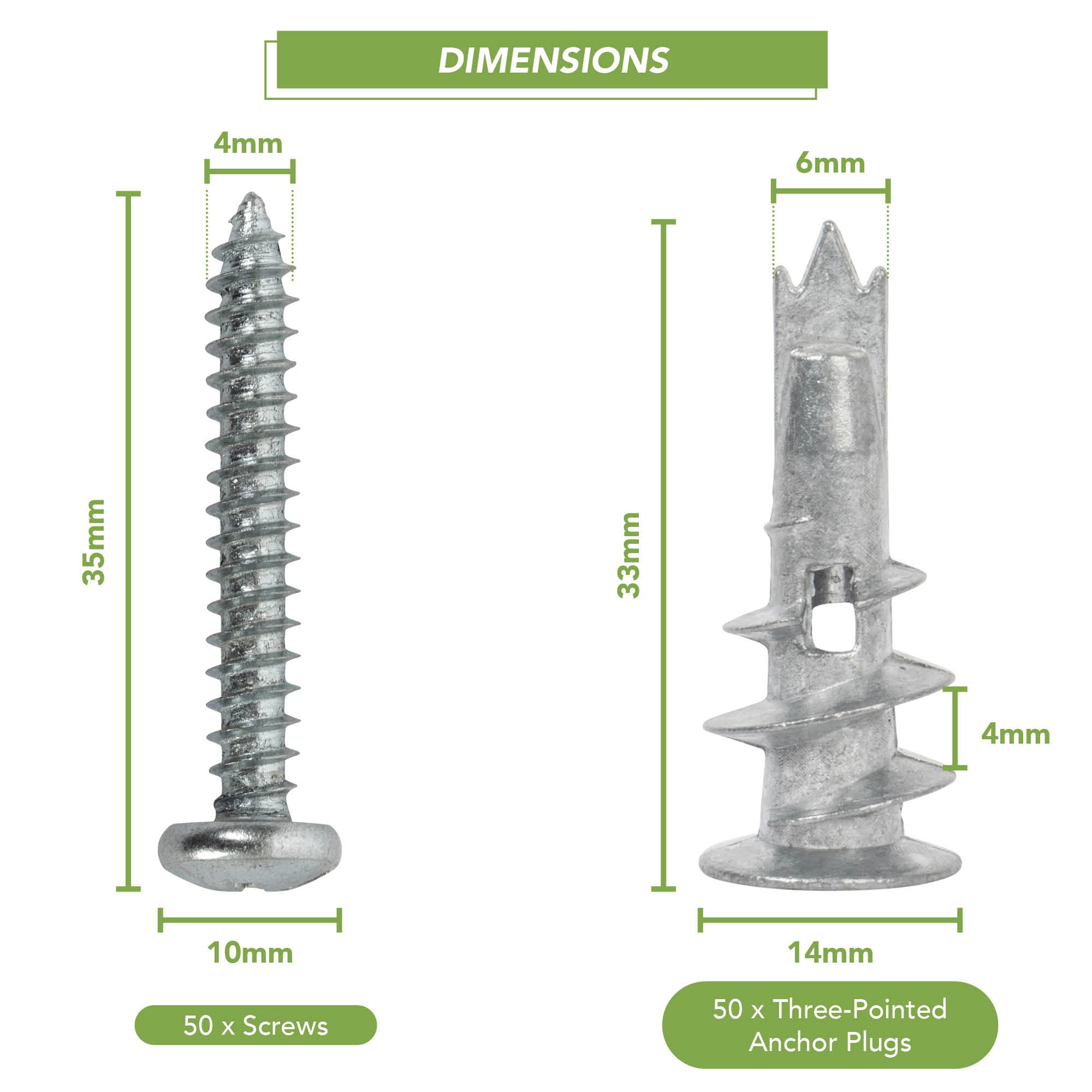 BLOSTM SELF DRILLING PLASTERBOARD FIXINGS