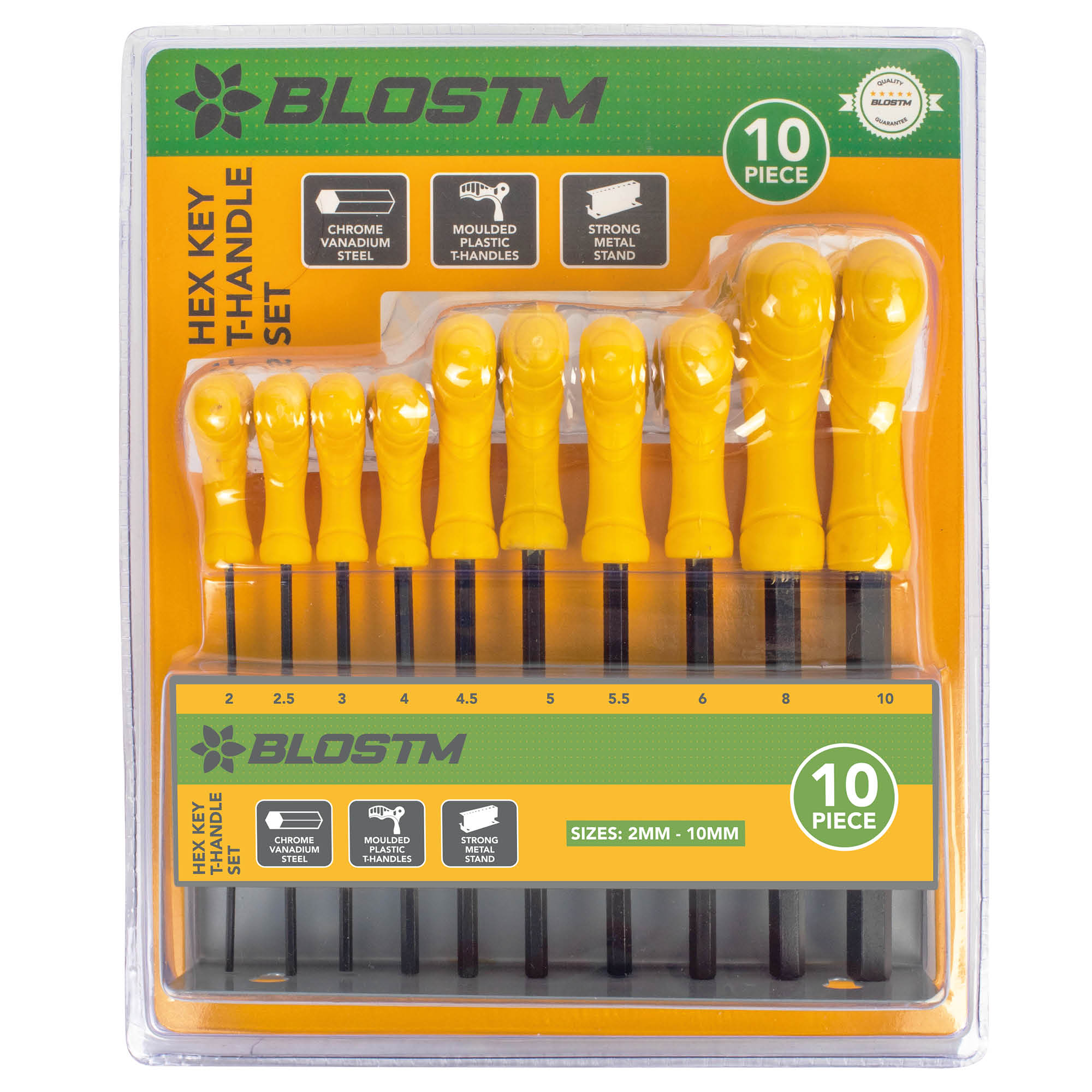 BLOSTM HEX KEY T-HANDLE SET