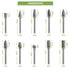 BLOSTM ROTARY BURRS - 10PCS