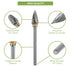 BLOSTM ROTARY BURRS - 10PCS