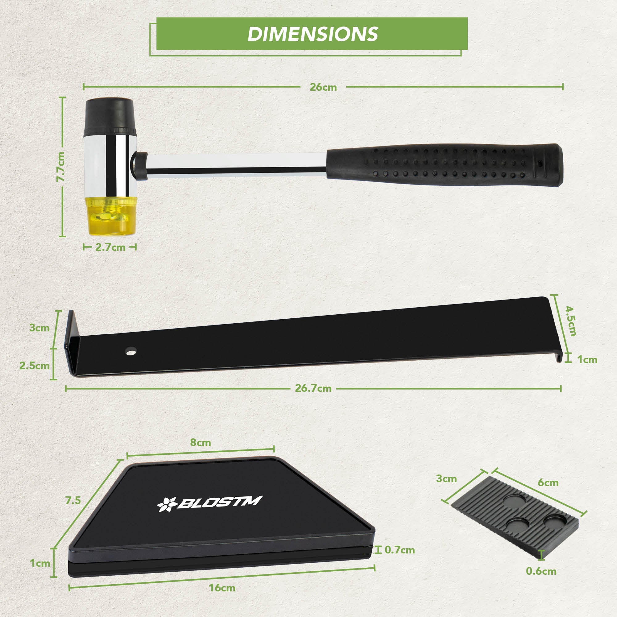 BLOSTM FLOOR FITTING KIT