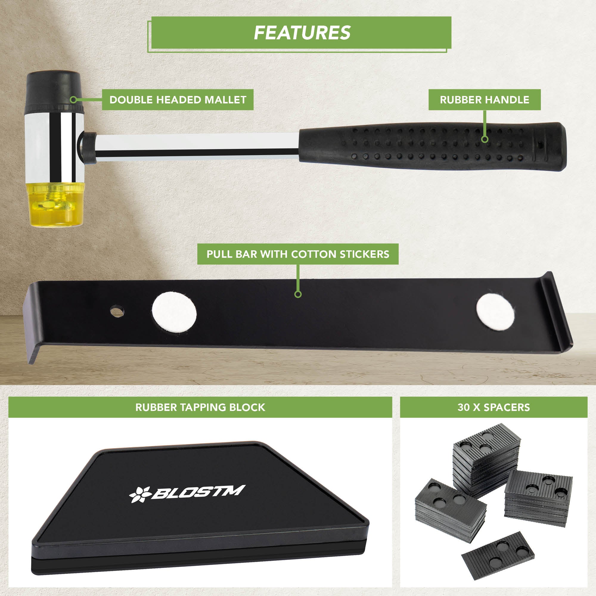 BLOSTM FLOOR FITTING KIT