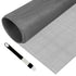 HEFTMAN WINDOW SCREEN MESH (Grey, 120cm x 250cm)