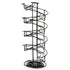 HEFTMAN SPIRAL EGG DISPENSER RACK - BLACK