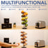 HEFTMAN SPIRAL EGG DISPENSER RACK - BLACK