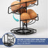 HEFTMAN SPIRAL EGG DISPENSER RACK - BLACK