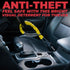 GADLANE STEERING WHEEL TO SEAT BELT LOCK - YELLOW