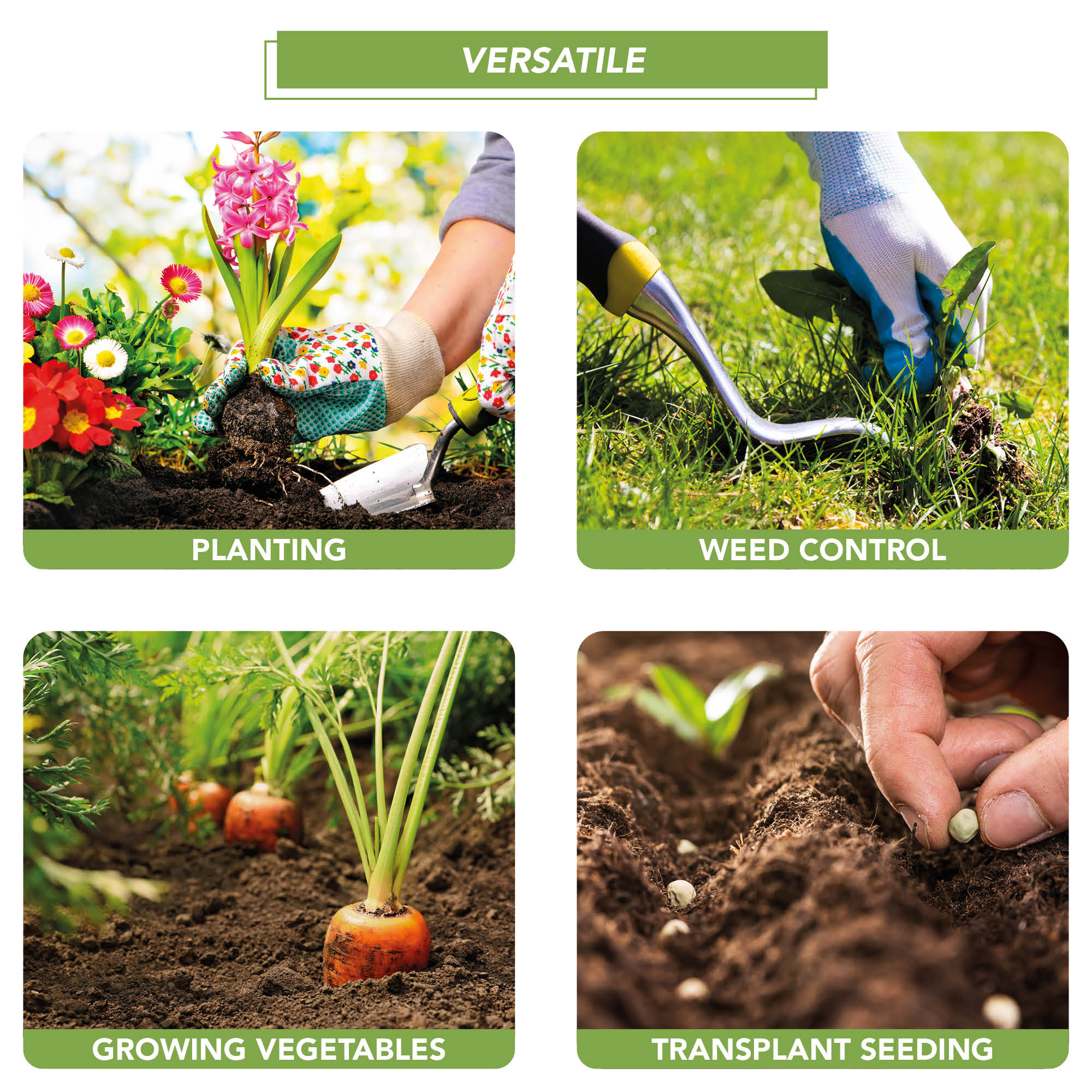 BLOSTM GARDEN TOOL SET - 5 PIECE