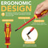 BLOSTM INSULATED SCREWDRIVER SET 8 PIECE