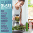 HEFTMAN CLEAR GLASS BOTTLES 500ML - 6 PACK