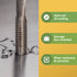 BLOSTM 151PCS THREAD REPAIR KIT