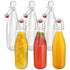 HEFTMAN CLIP TOP BOTTLES 500ML - 6 PACK