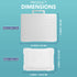 HEFTMAN 4" X 6" PHOTO STORAGE BOXES (16 INNER CASES) - CLEAR