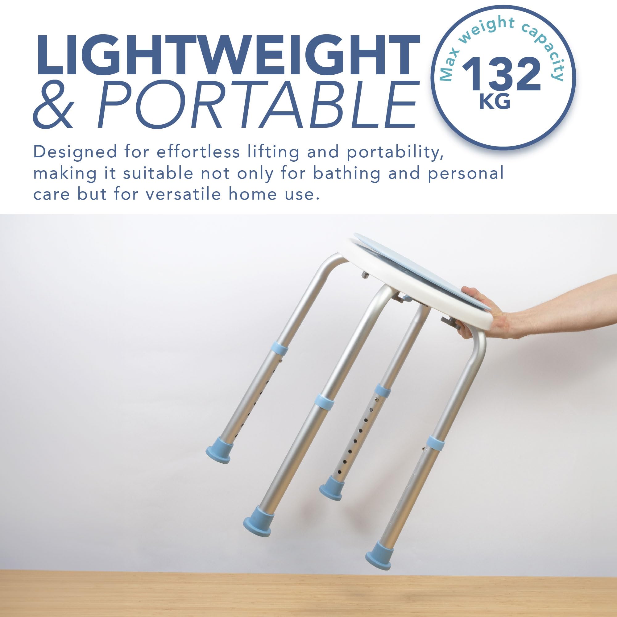 HEFTMAN STOOL WITH ROTATING SEAT