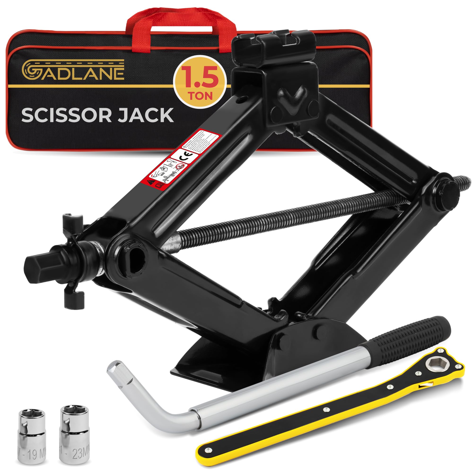 GADLANE SCISSOR JACK KIT 1.5 TON