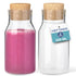 HEFTMAN CARAFE GLASS BOTTLES 500ML - 2 PACK