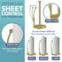 HEFTMAN KITCHEN ROLL HOLDER - GOLD
