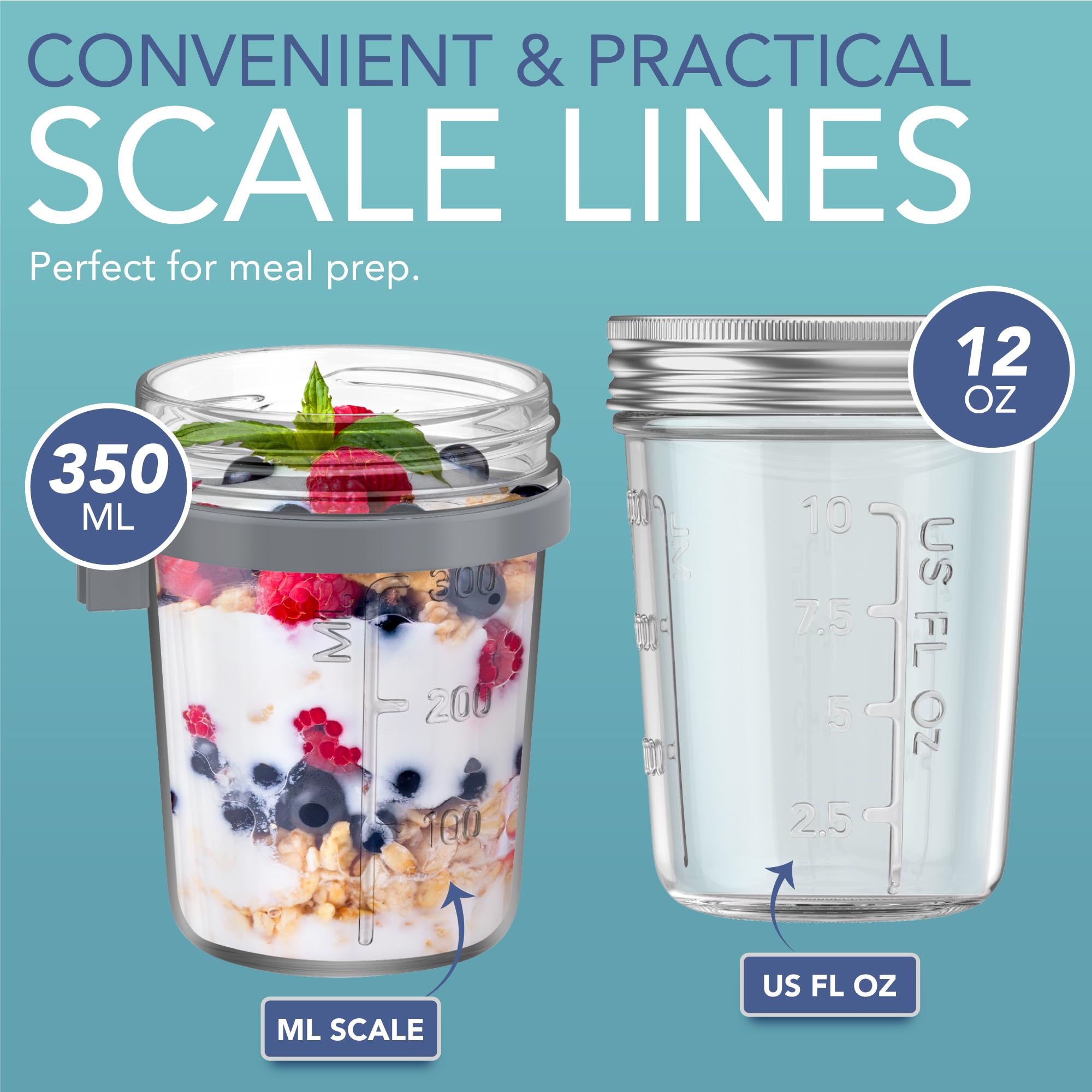 HEFTMAN BREAKFAST JARS (350ML) - 2 PACK