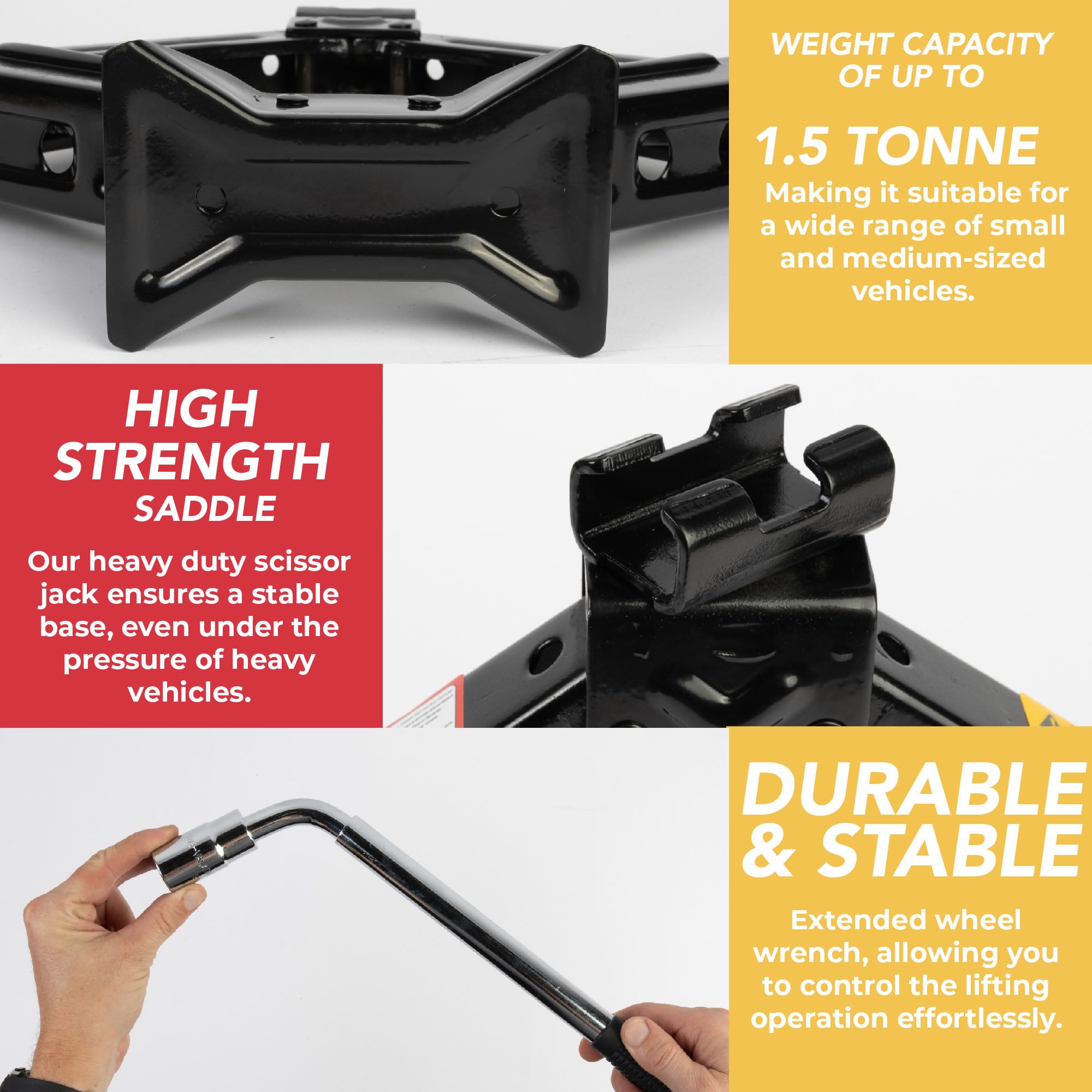 GADLANE SCISSOR JACK KIT 1.5 TON
