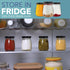 HEFTMAN CLEAR GLASS JARS 100ML - 6 PACK