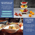 HEFTMAN 3 TIER OVAL BOWL STAND