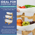 HEFTMAN 3 TIER OVAL BOWL STAND