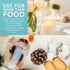 HEFTMAN GLASS JARS 240ML - 6 PACK