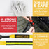 GADLANE TOW ROPE 5M X 5CM,10 TON - YELLOW