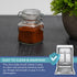 HEFTMAN 12 MINI CLIP TOP SPICE JARS 100ML
