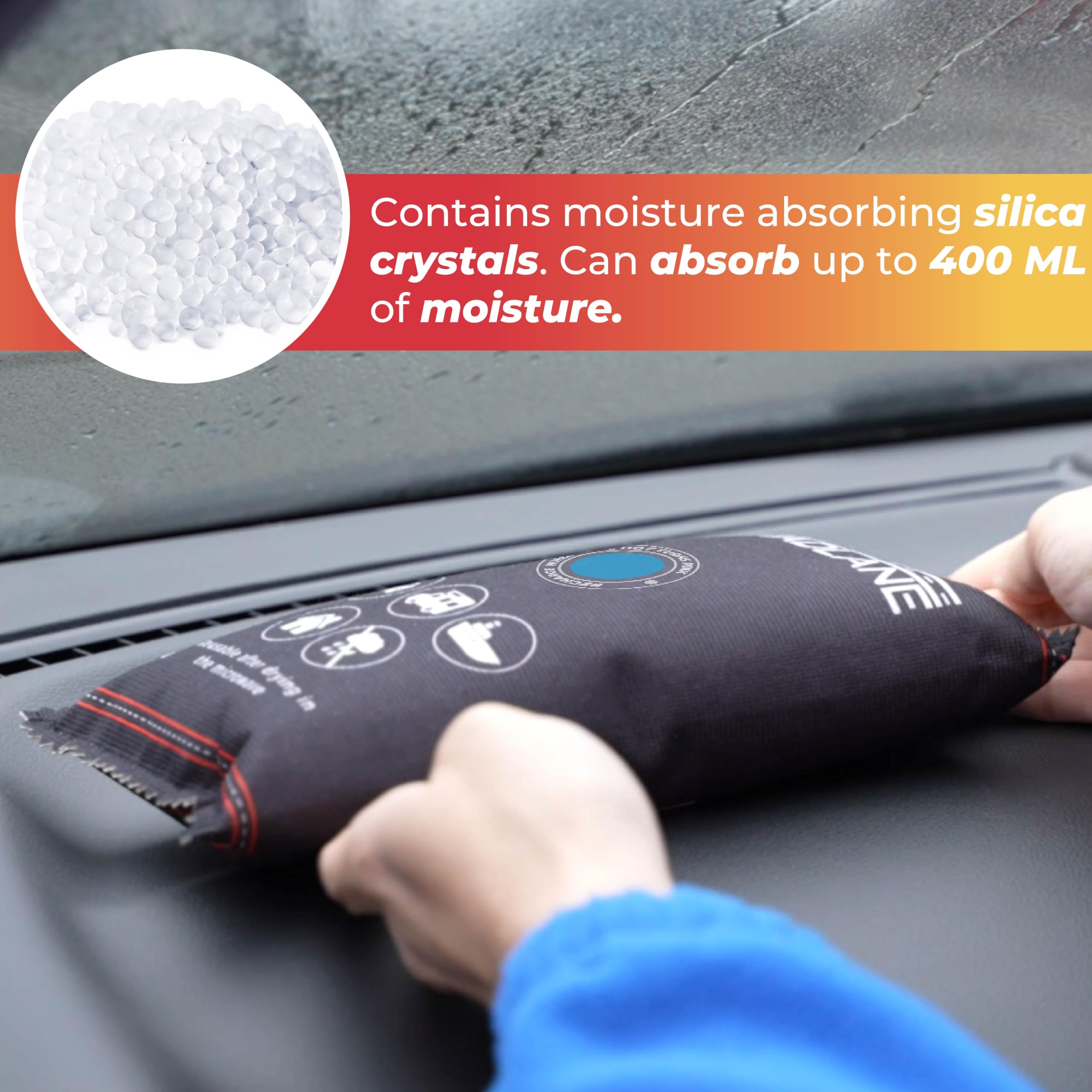 GADLANE CAR DEHUMIDIFIER 1KG +ANTI-SLIP MAT