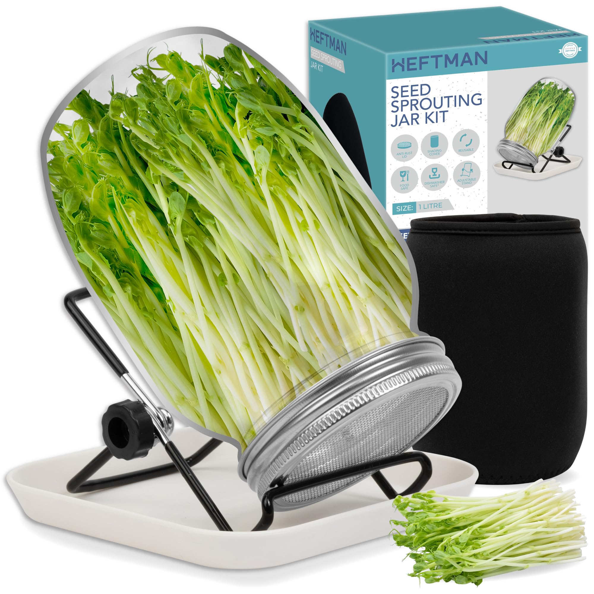 HEFTMAN SEED SPROUTING JAR KIT
