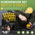 BLOSTM 44PC SCREWDRIVER SET WITH STAND