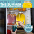 HEFTMAN 2 X 4L GLASS DRINK DISPENSER WITH STAND