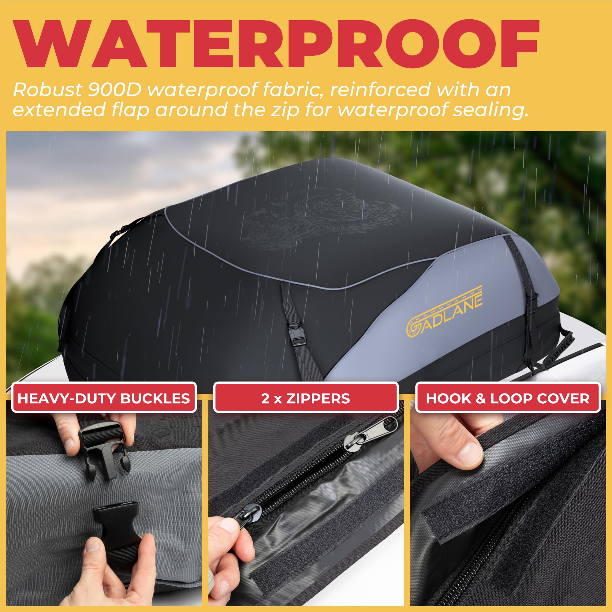 GADLANE CARGO CARRIER BAG - 15 CUBIC FEET