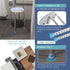 HEFTMAN STOOL WITH ROTATING SEAT