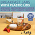 HEFTMAN BREAKFAST JARS (350ML / 12OZ) (MULTICOLORED) - 2 PACK