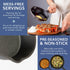HEFTMAN CAST IRON SKILLETS - SET OF 3