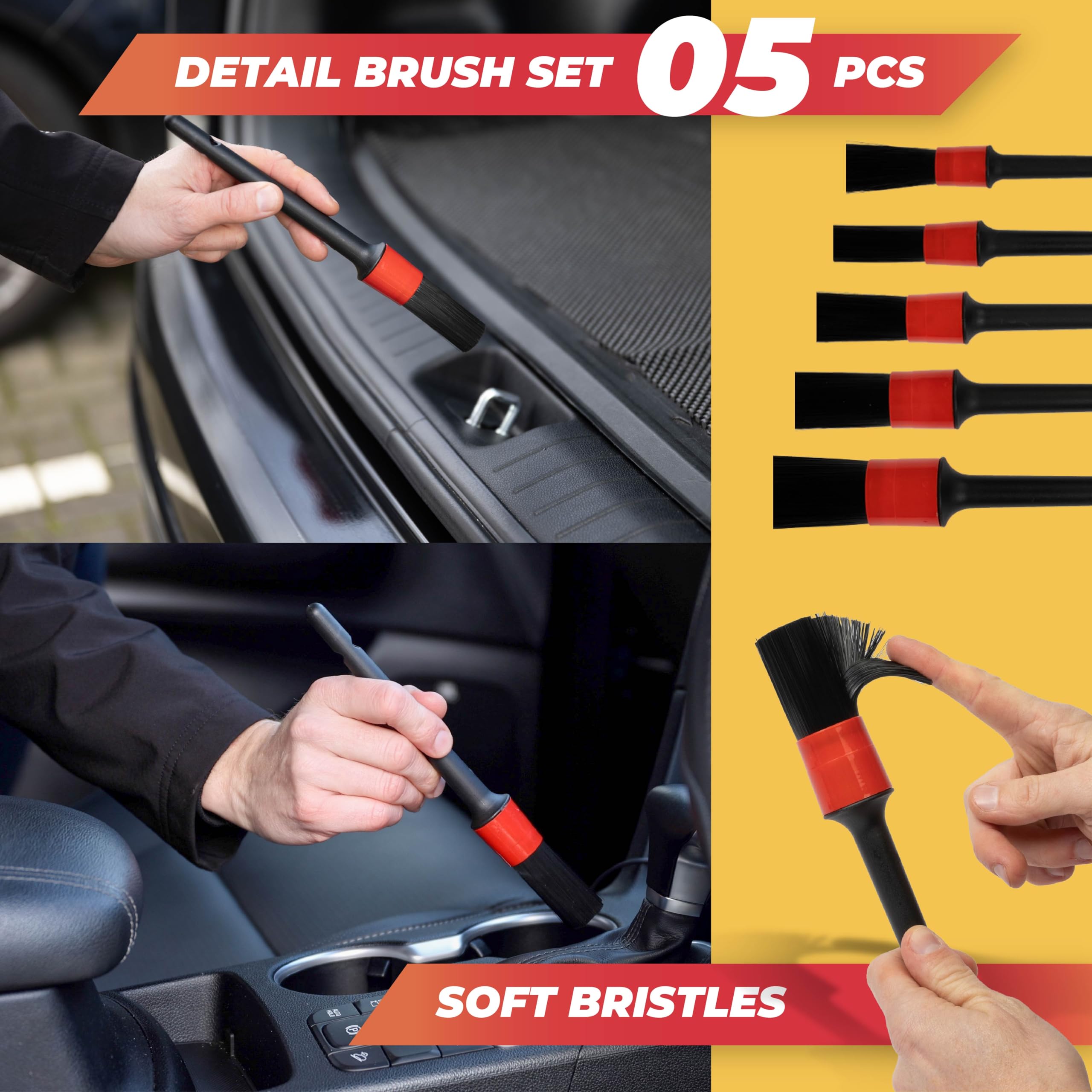 GADLANE CAR CLEANING SET - 29 PIECE