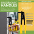 BLOSTM POP RIVET GUN 100 PCS YELLOW