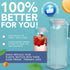 HEFTMAN GLASS JUG 1 LITRE - 2 PACK