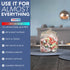 HEFTMAN STORAGE GLASS JAR 1L